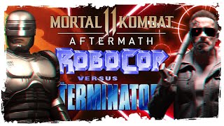 ЖИВЫМ ИЛИ МЁРТВЫМ, ТЫ ПОЙДЁШЬ СО МНОЙ! | ROBOCOP VERSUS TERMINATOR | MK11