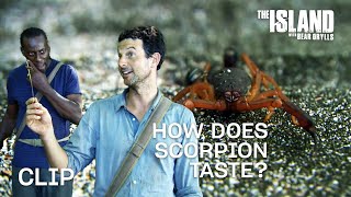 What Does Scorpion Taste Like? | The Island with Bear Grylls