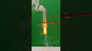 Test tube rupture temprature 1100k # #experiment #exothermicreaction #chemistry #chemicalreaction