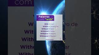 Palavras com "WITH" #shorts #ingles  #inglesbrasil #english #englishlearning #inglesdeverdade