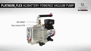 JB PLATINUM FLEX AC_Battery Powered Vacuum Pump Features