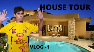 MY  1BILLION  DOLLAR HOUSE $  ||  MY FIRST EVER VLOG  😁🤦‍♂️