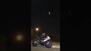 BMW S1000RR & FIREWORKS 🎆 #Shorts