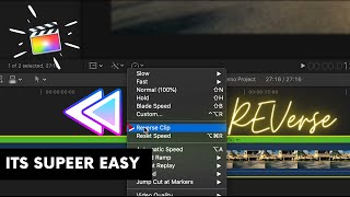 How to Reverse Clips in FCPX + a Bonus Tip | Tech Tip Ep. 6