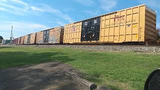 Norfolk Southern Manifest Train 12R Making his daily run at Fort Mill, SC 9-5-23.