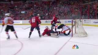 Claude Giroux Deflection Goal (Flyers vs Capitals)