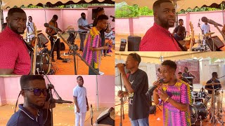 Awesome Gospel live band Jam with the afro Band||Emma on Bass🎸||Spirit filled🙏🏾Greats Sound🎧