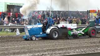 Tractorpulling Cadzand 2023 Compact Diesels.