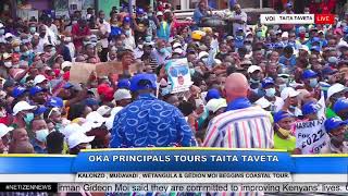 OKA  LEADERS CAMPAIGN IN TAITA TAVETA