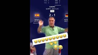 Auf wiedersehen Deutschland #euro2024 #spainvsgermany #em2024 #footballmemes #shorts