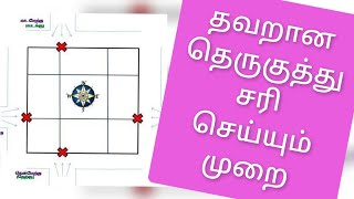 வாஸ்து தவறான தெருக்குத்து சரி செய்யும் முறை / Vastu method of correcting wrong street focus chennai