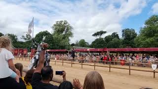 Warwick Castle Live Jousting   War Of The Roses   1