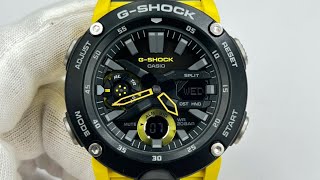 Casio G-Shock GA-2000-1A & GA-2000-5A