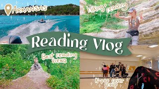 ⛰️ reading vlog | reading Caraval in the mountains and Legendary on a lake!