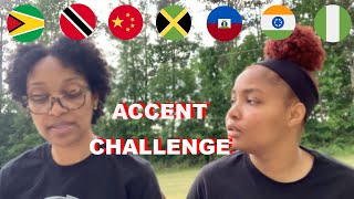 HILARIOUS ACCENT CHALLENGE ft. MY MOM