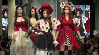 ДИАНА РЕХВИАШВИЛИ. ESTET FASHION WEEK 2023. 10.11.23г. Коллекция "ALICE country".