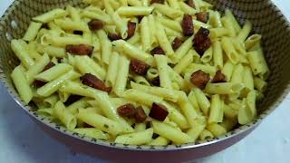 MACARRÃO COM BACON / SIMPLES E RÁPIDO DE FAZER