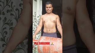 SHOULDER FRONT RAISE WORKOUT WITH GAS CYLENDER PLZ SUBSCRIBE 🙏