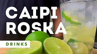 COMO FAZER CAIPIROSKA DE LIMÃO | Drinks