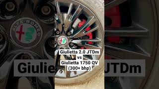 Giulietta diesel vs. 300bhp Giulietta 1750 QV!