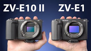 Sony ZV-E10 II vs Sony ZV-E1