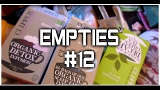 Empties / Празни опаковки #12