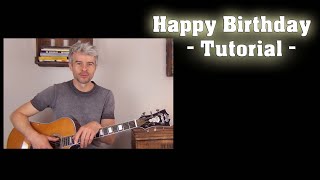 HAPPY BIRTHDAY TUTORIAL