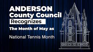 County Council Recognizes National Tennis Month