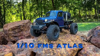 In Depth Review of the RocHobby Atlas 4X4 1:10 Scale Truck, FMS