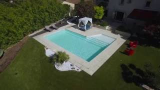 Piscines Magiline - Vue du ciel Montélimar