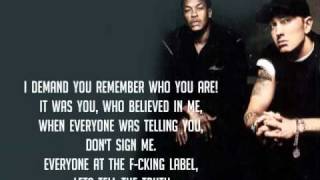 I need a Doctor by Dr.Dre ft Eminem (HQ+ lyrics)