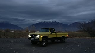 HEMI PULL in the 1971 Dodge D100 Sweptline S.E Adventurer