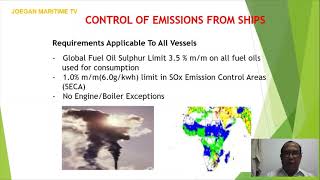 How to Prevent AIR Pollution from Ships; MARPOL 73/78 ANNEX - 6,  PART 2