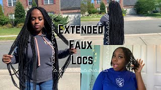 DIY Protective Style | Extended Crochet Faux Locs