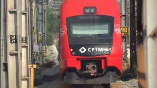 CPTM - Quando era comum ver os Trens Séries 1700 Mafersa e Série 8000 CAF na estação Barra Funda