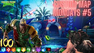 The BEST CUSTOM MAP IN 2023 Waterpark Zombies! Custom Map Monday Ep #5