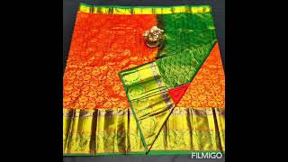 pure wedding allover Kanchi pattu double warp sarees @ geethas trendy collections