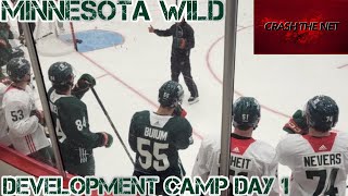 Unveiling secrets of Minnesota Wild Development camp 24’  @crashthenet0073