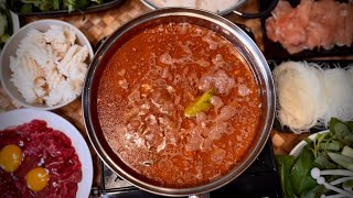 Classic Yaohon Recipe - Classic Cambodian Hot Pot with Barbecue Sauce and Coconut Milk