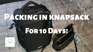 Packing in a Knapsack for 10 Days