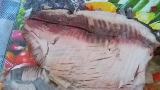 PEIXE ASSADO NA LENHA (Churrasqueira para fogão a lenha portátil)