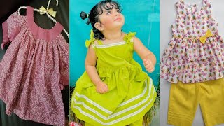 Latest Baby Frock Designs 2023 | Summer Lawn Frock Designs For Baby Girl | Homemade Dresses