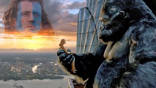 Kong and Ann on The Empire State Buildin With 'Freedom' From The Braveheart Soundtrack