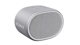 Sony SRSXB01/W XB01 Bluetooth Compact Portable Speaker Gray