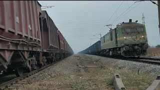 Two Malbahi Train Crossing simultaneously// SatyaRailVlog #indianrail #railway