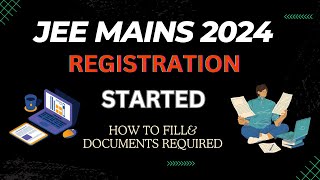 JEE MAINS 2024 🔥 REGISTRATION FORM STATED. #jee2024