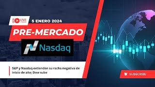 🟢 ANÁLISIS  PRE - MERCADO 🟢 FUTURO-CFD NASDAQ 100 📊📊 05/01/2024