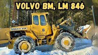 VOLVO BM, LM 846 - Skottar en väg