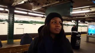 Beautiful Voice singer in the New York City Subway