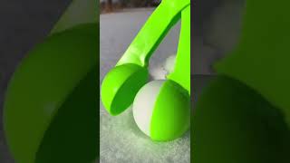 The perfect snowball maker. #snow #toys #winter